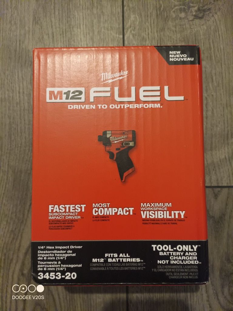 Milwaukee 3453-20 m12 Fuel Impact Driver