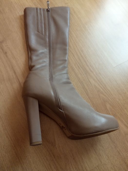 Сапоги кожаные женские размер 39