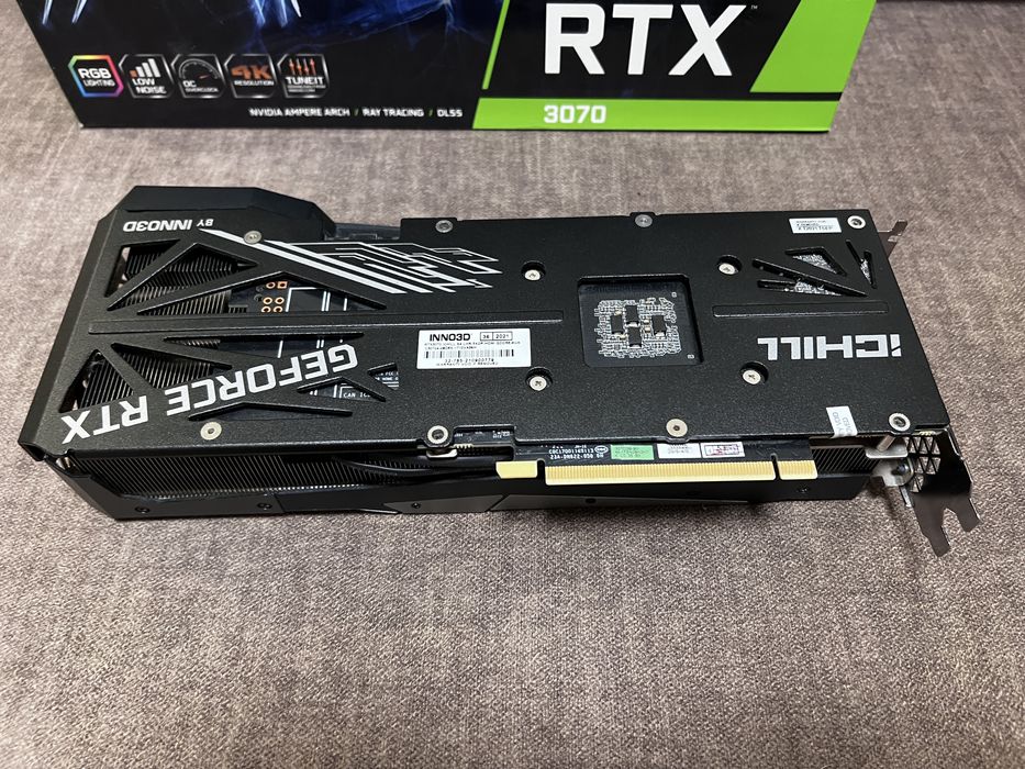Відеокарта GeForce RTX 3070 INNO3D ICHILL X4 LHR