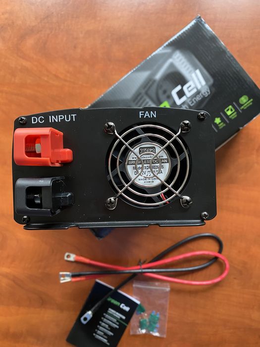 Інвертор Green Cell INV08 1000W (max 2000W) 12-220V в наявності