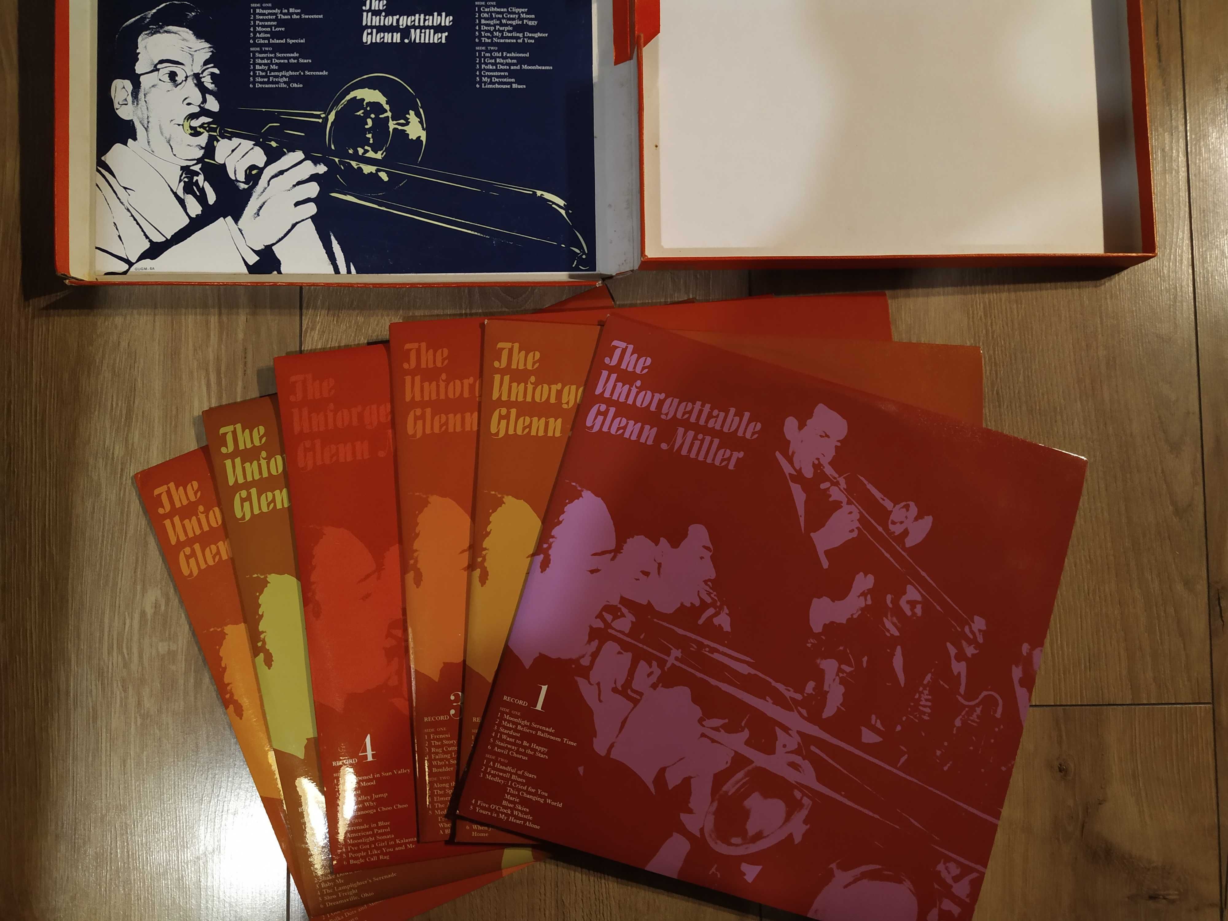 Glenn Miller Winyl - The Unforgettable - 6 płyt, kolekcja,prezent,mint