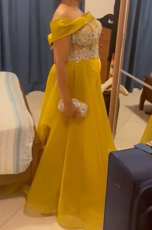 vestido de cerimónia