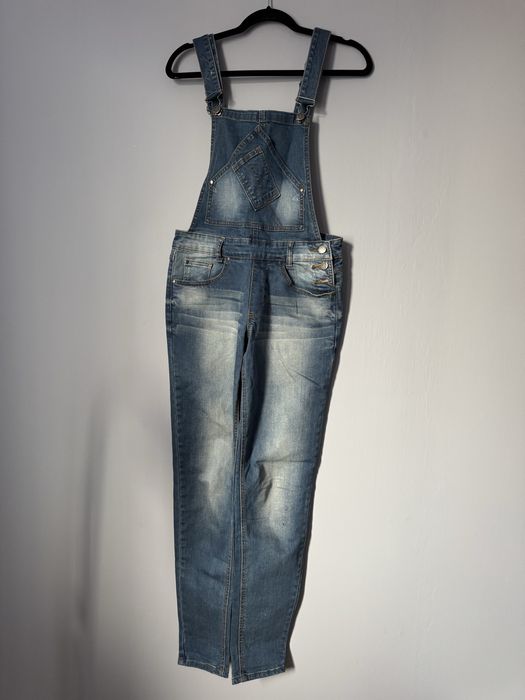 Jeansowe ogrodniczki Reserved 36