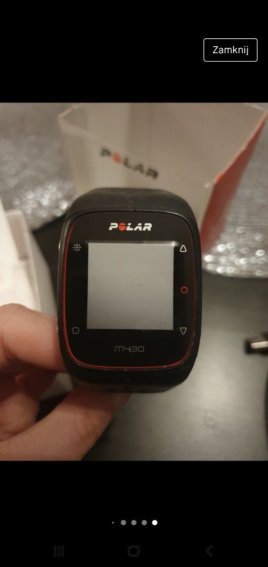 Zegarek sportowy treningowy Polar M430 smartwatch GWARANCJA