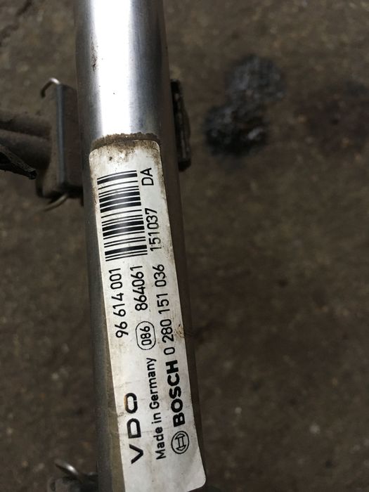 Mercedes-Benz W168 A klasa - listwa wtryskowa wtrysk wtryski