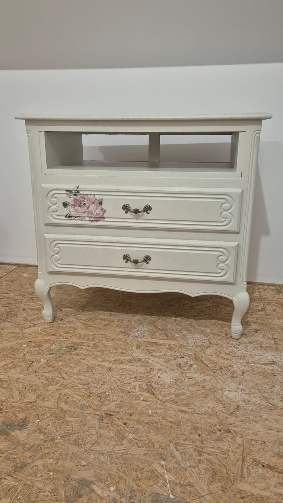Toaletka z lustrem+komoda drewno
