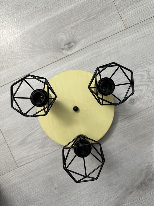 Żyrandol Lampa Sufitowa Vintage Retro Industrial