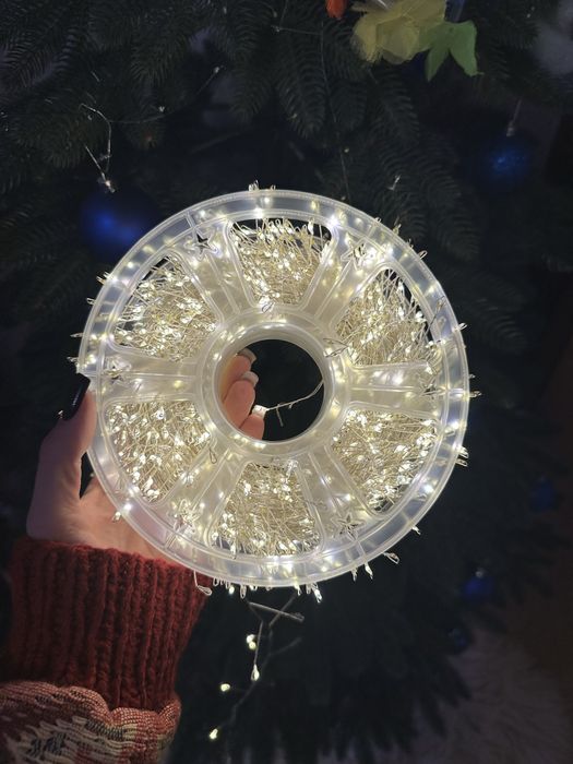 Тренд! Гірлянда хвойна лапа 50 м 1500 led