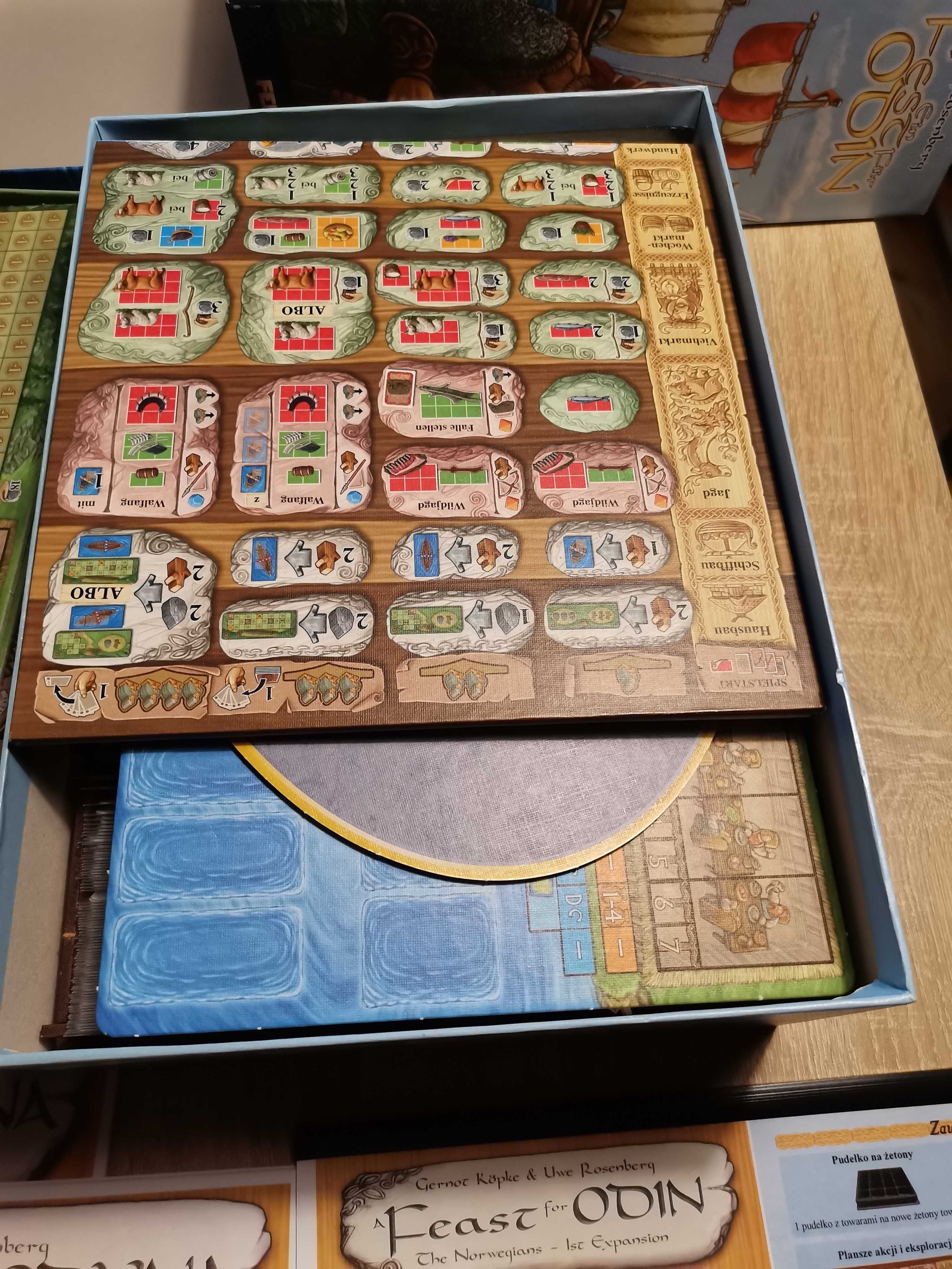 Feast for odin Uczta dla odyna + Noregowie gra planszowa