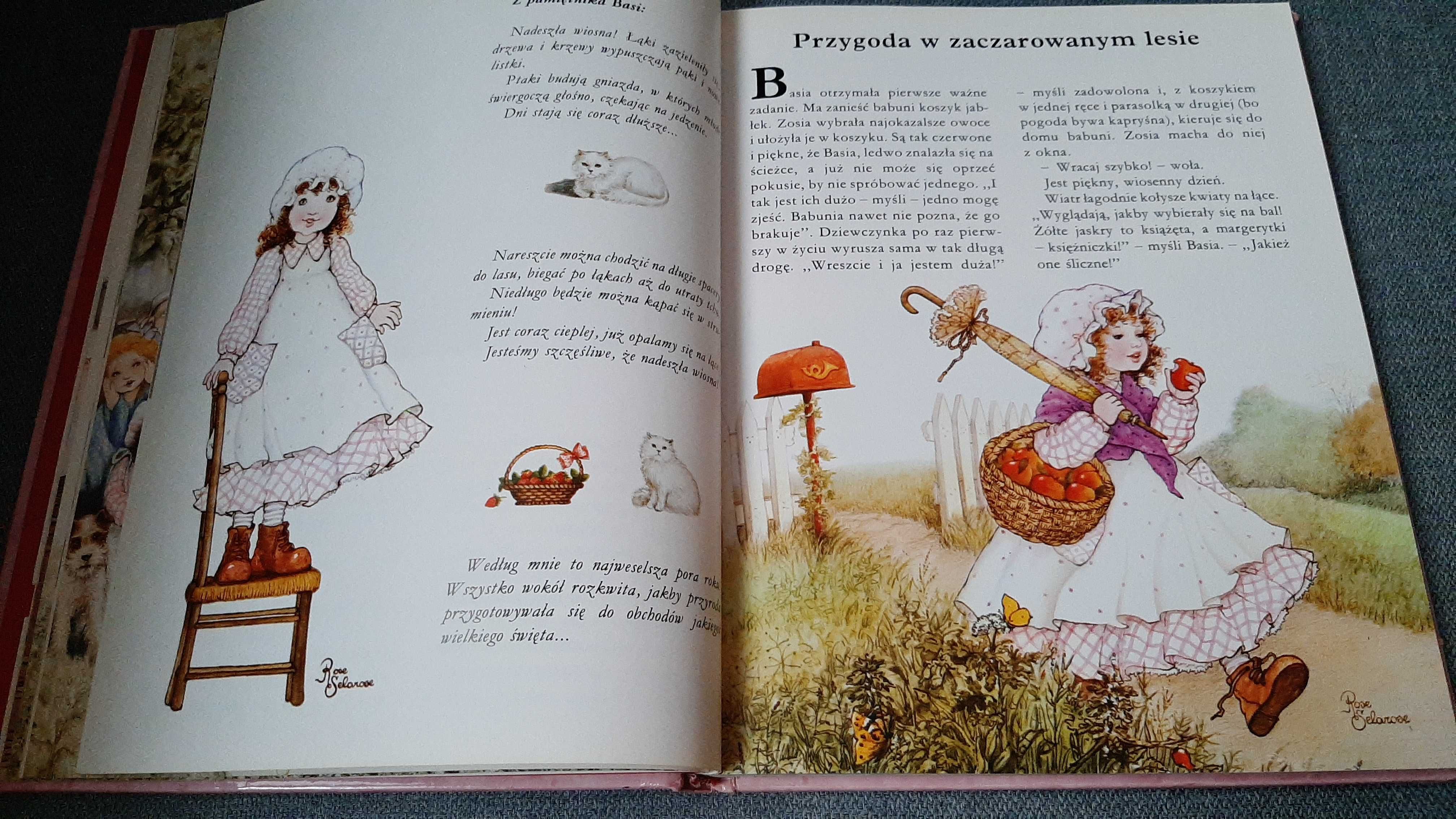 W małym leśnym domku Opowiadania dla dziewczynek piękne ilustracje