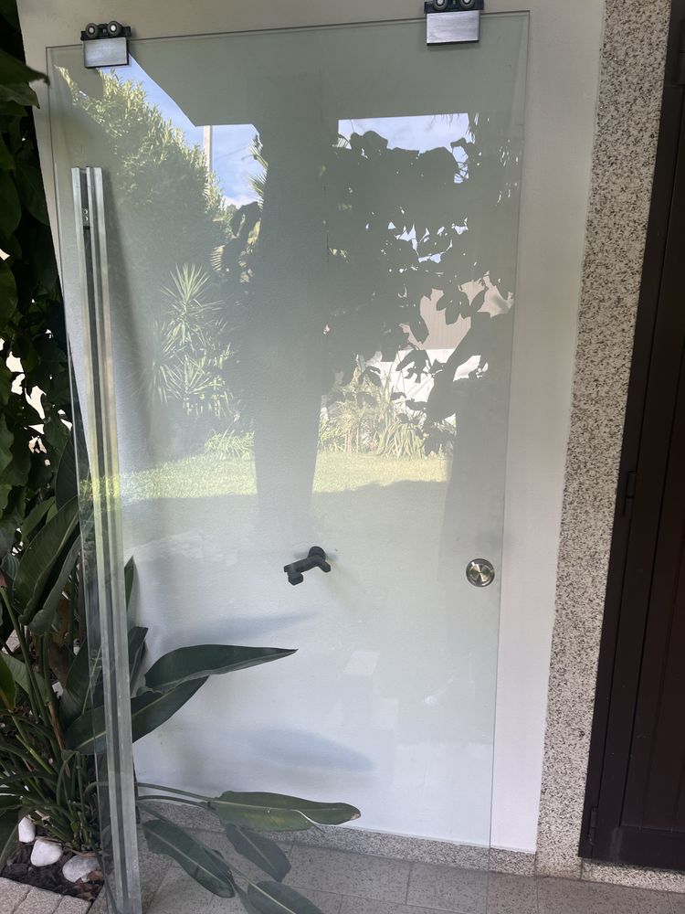 Porta de vidro de alta qualidade