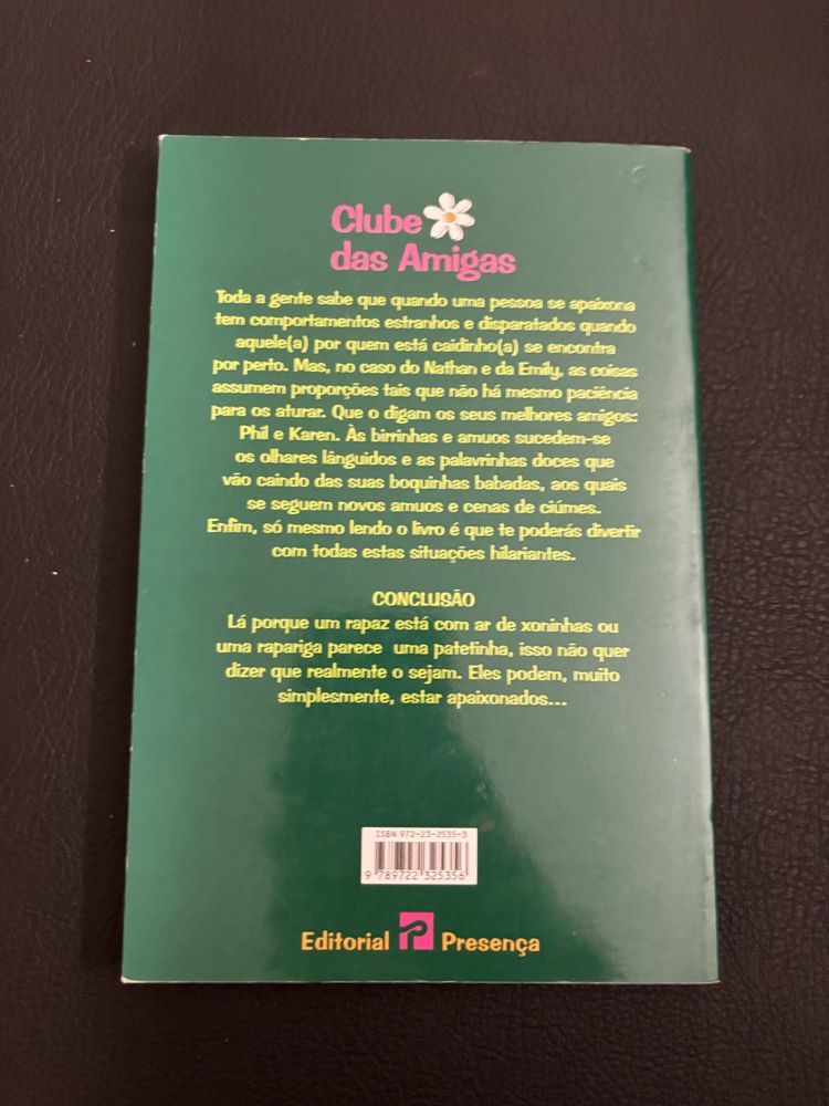 Livro da coleção Clube das Amigas