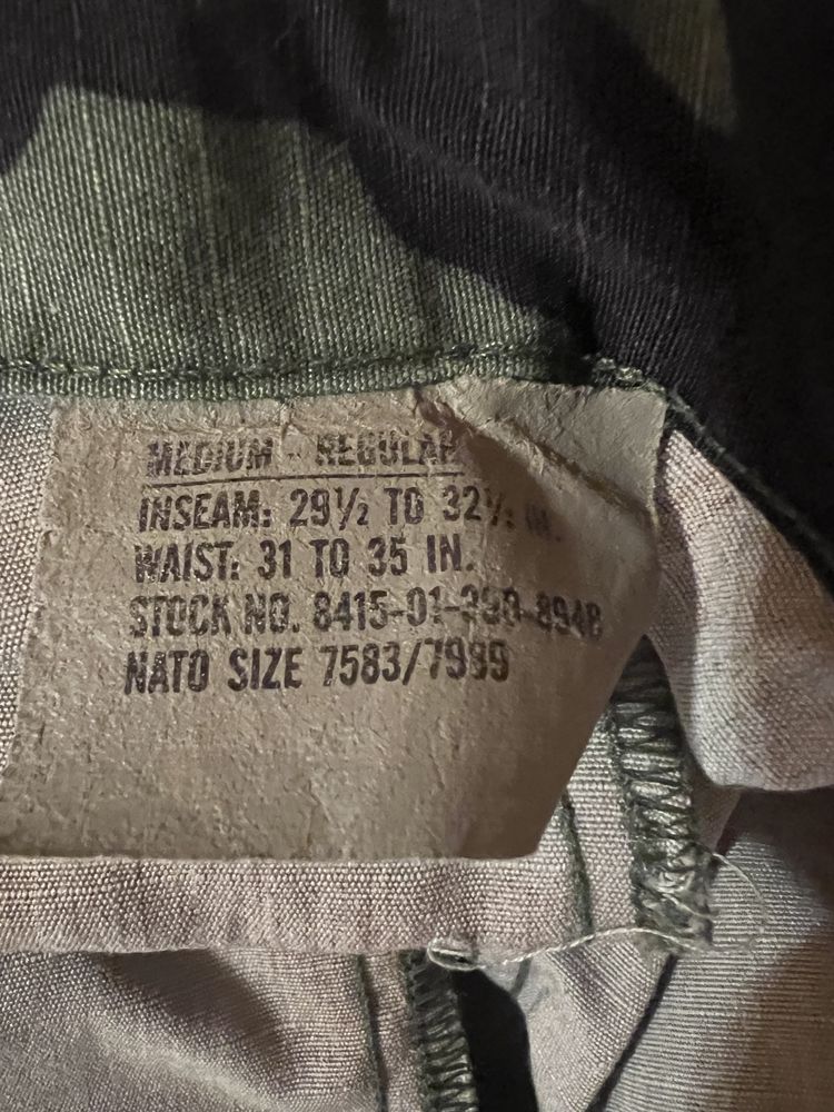 Spodnie US Army BDU medium regular