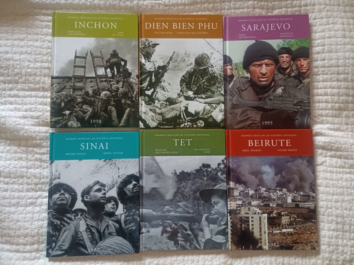 Coleção: Grandes Batalhas da História Universal"
33 volumes