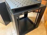 Szafa rack pulsar 12u ze szkłem uzywana
