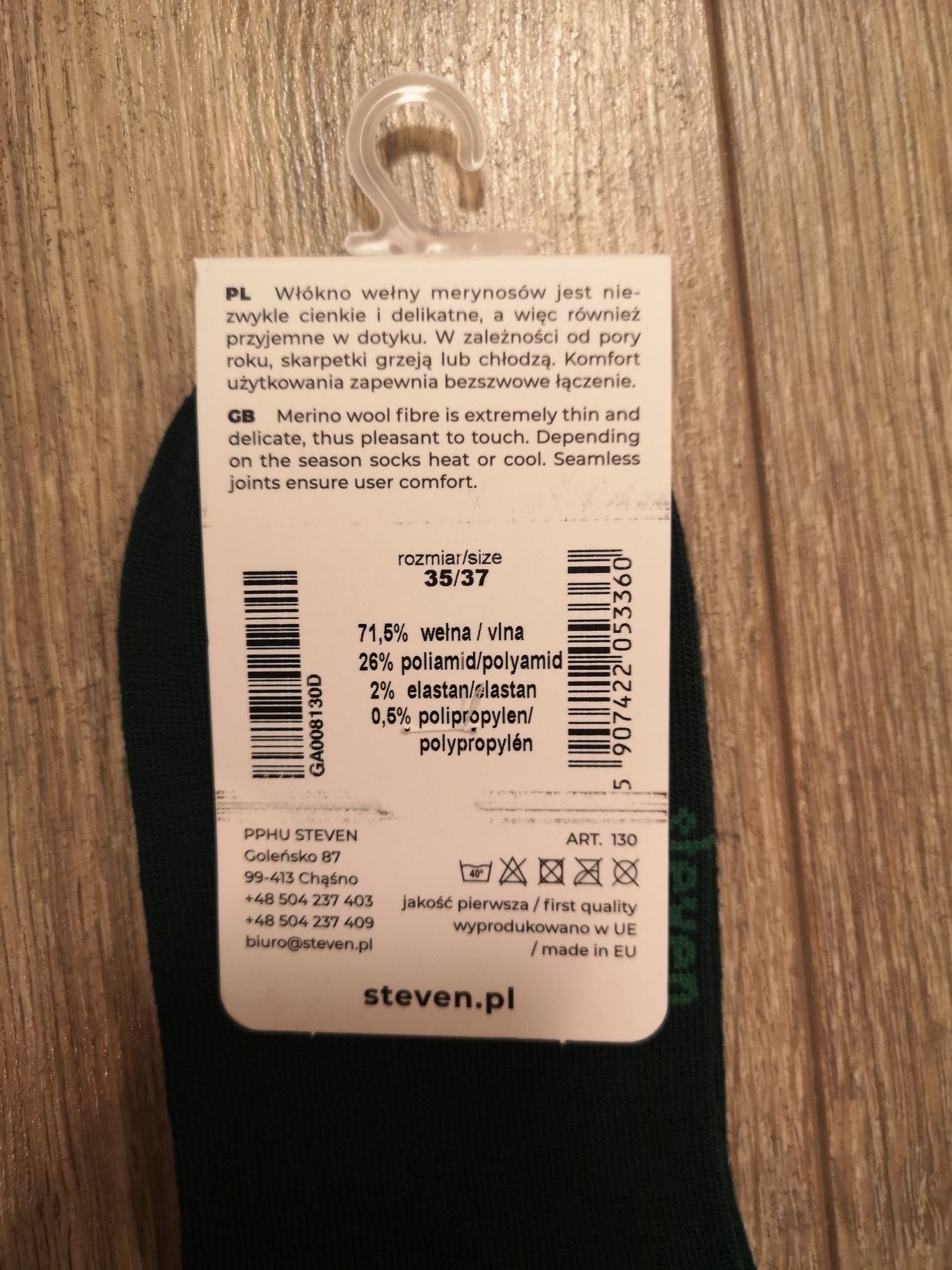 2x Skarpetki merino wool wełniane damskie NOWE