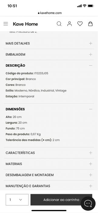 Abajour Kave Home - Novo