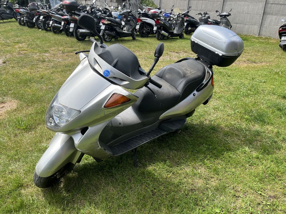 Honda Pantheon 125 2t foresight kokpit silnik gaźnik wydech linka