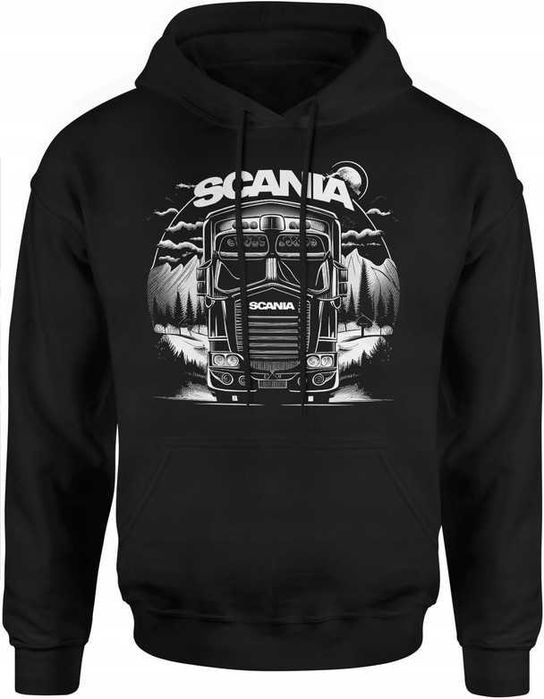 Bluza męska z kapturem Scania kierowca tira TIR ciężarówka rozm. XL
