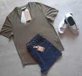 Bluzka Free/Quent khaki,oliwka,zieleń