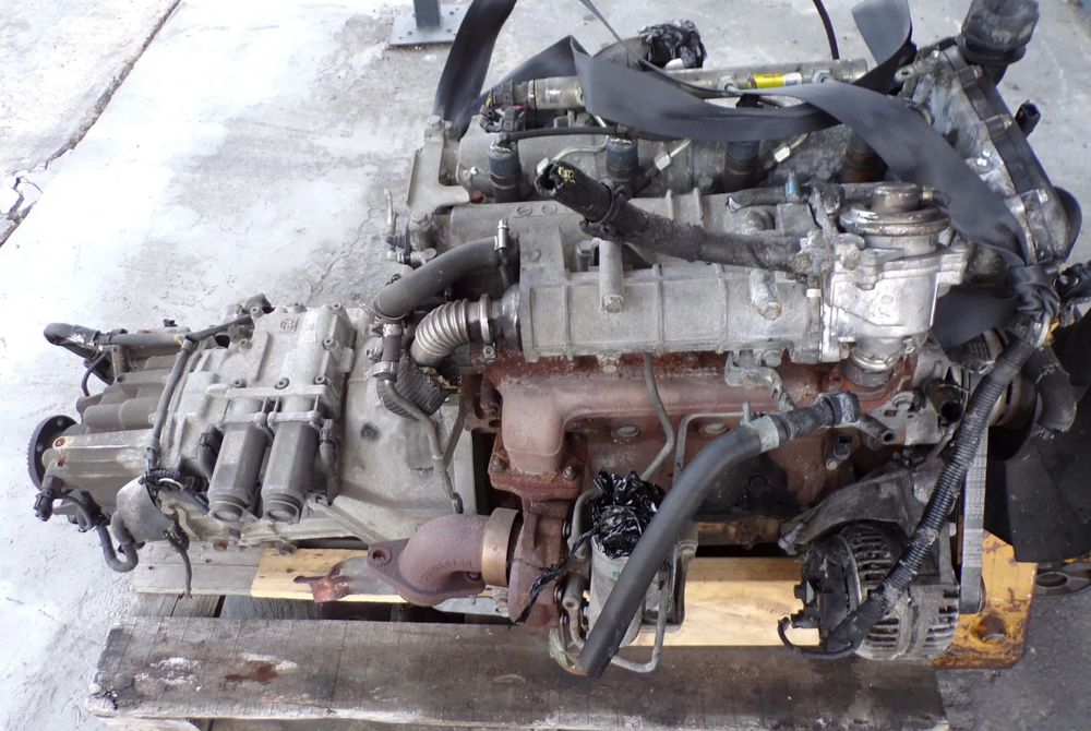 Silnik Iveco Fiat F1CE0481H skrzynia biegów automat ZF kamper Hymer  sterownik 501230008