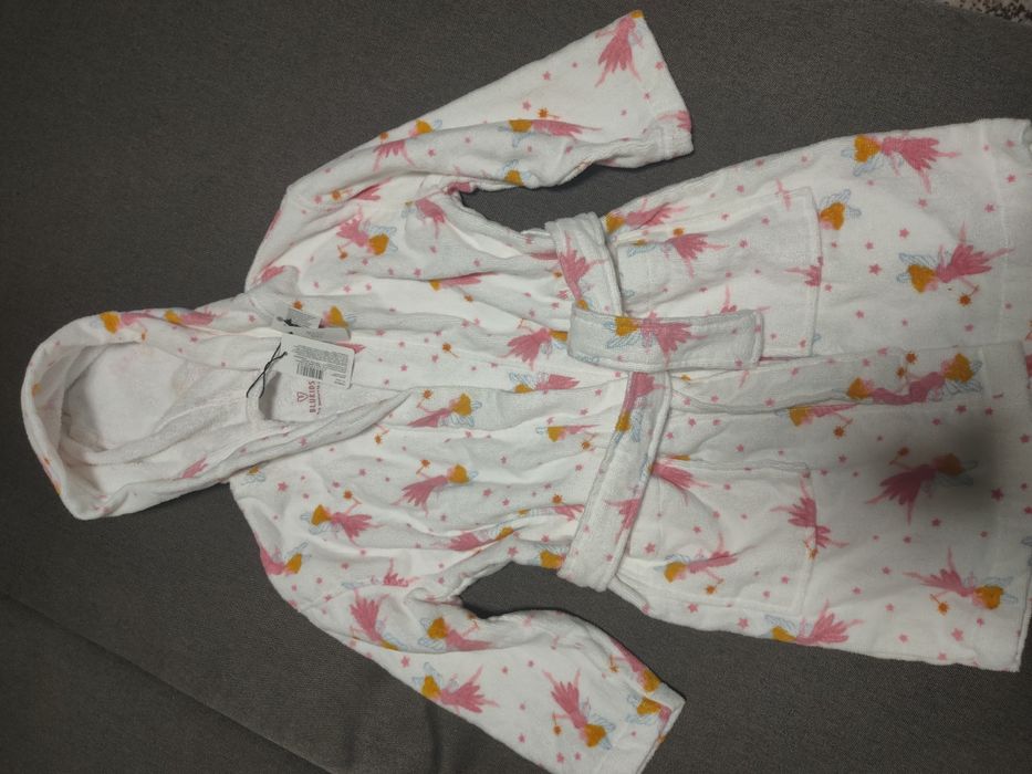 Махровий халат для дівчинки . Розмір 116