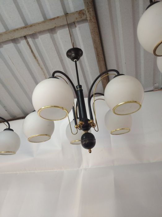 Люстра на 5плафонів, бра