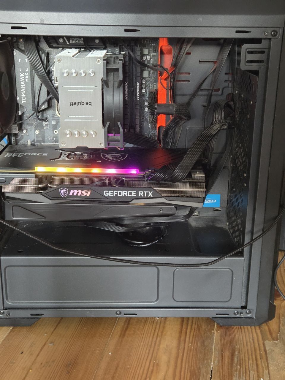 R5 3600,MSI b450,32gb ddr4 3600, MSI rtx 3070 game trio