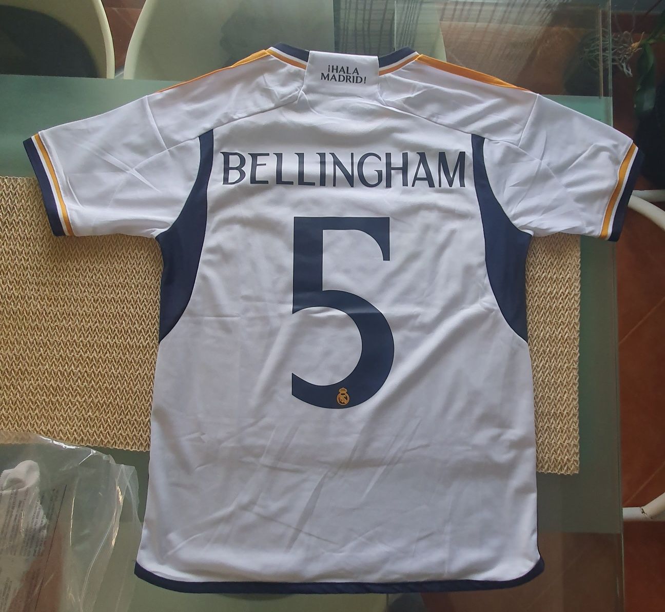 Tshirt Real Madrid 23/24 Bellingham Tamanho S