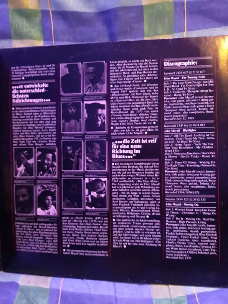 Archiwum blues rocka JOHN MAYALL- The Story of. 1978.
