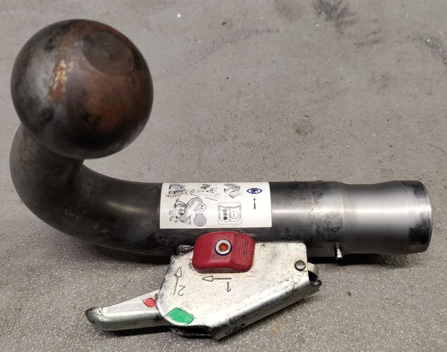 Hak holowniczy Fiat Ducato camper Burstner do osi AL-KO A50 X