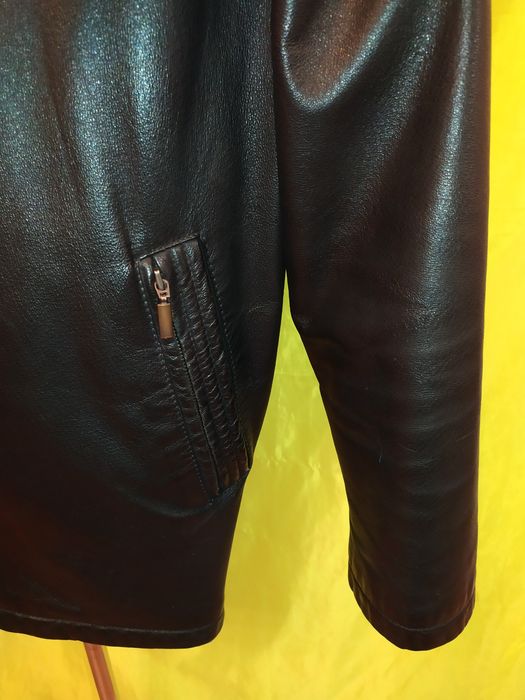 Куртка кожаная на меху Angelo Litrico Германия, большой р. 3 XL, 60-62