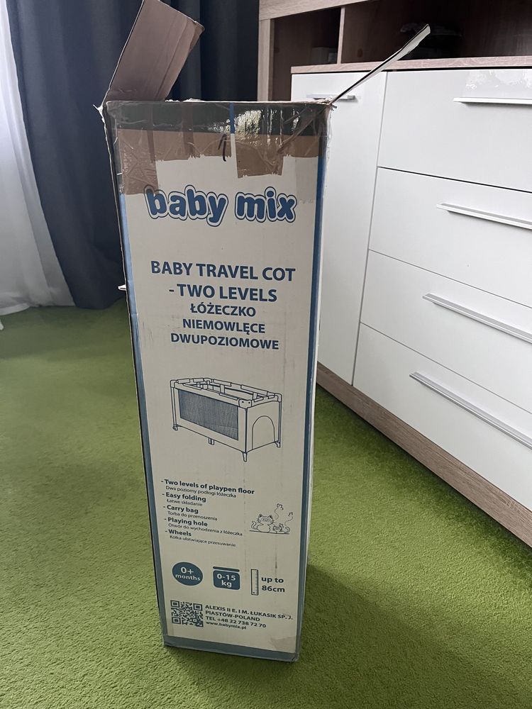 łóżeczko turystyczne Baby Mix 60x120