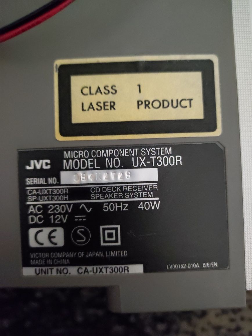 Okazja Mini wieża JVC UX-T300R
