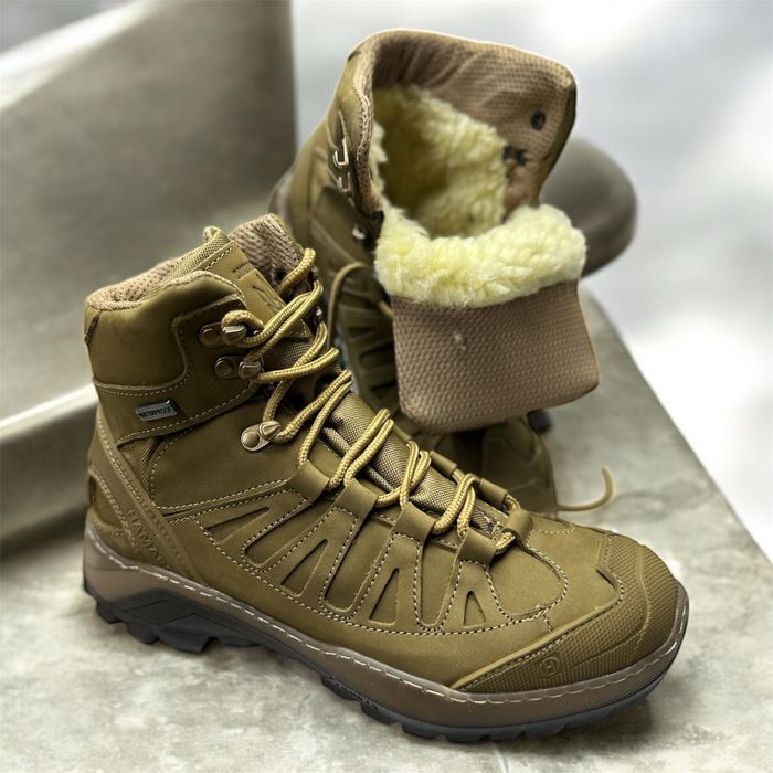 Ботинки зимові тактичні хутро штучне натуральне Gore-Tex 40-46 Розн.