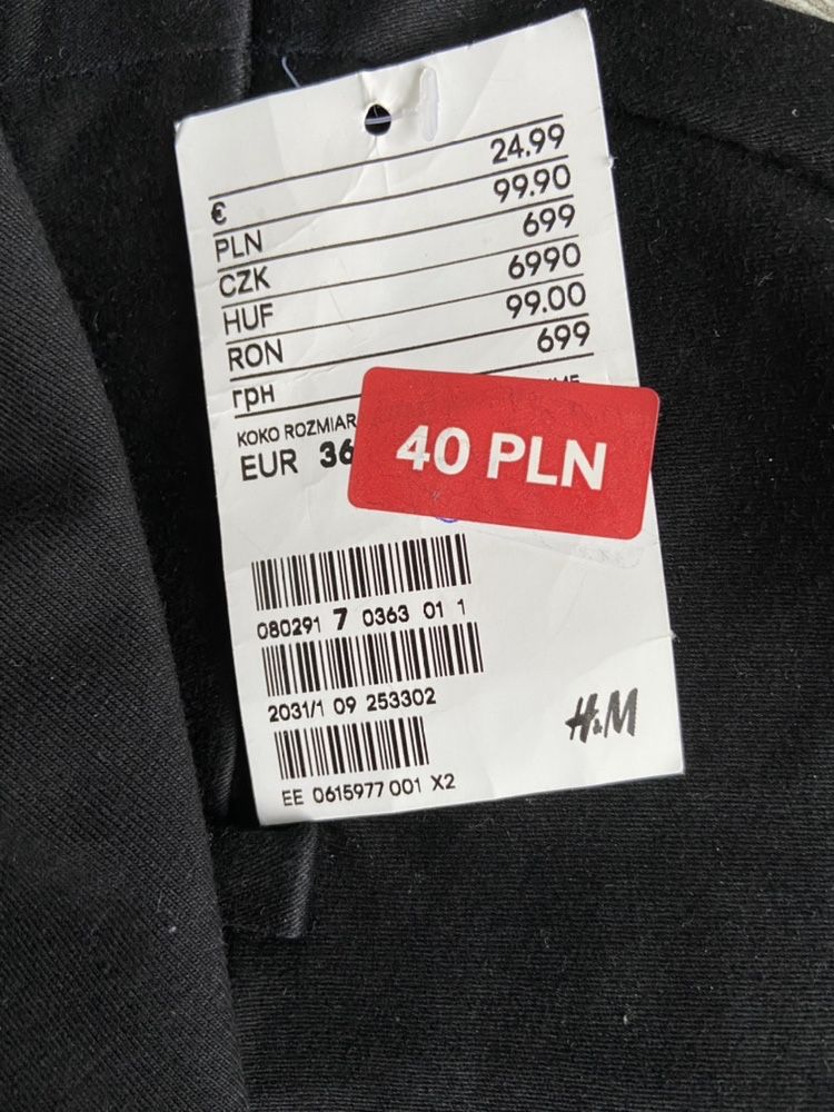 Spodnie ciązowe H&M 36