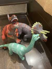 Великі динозаври  іграшки із м'якого ПВХ