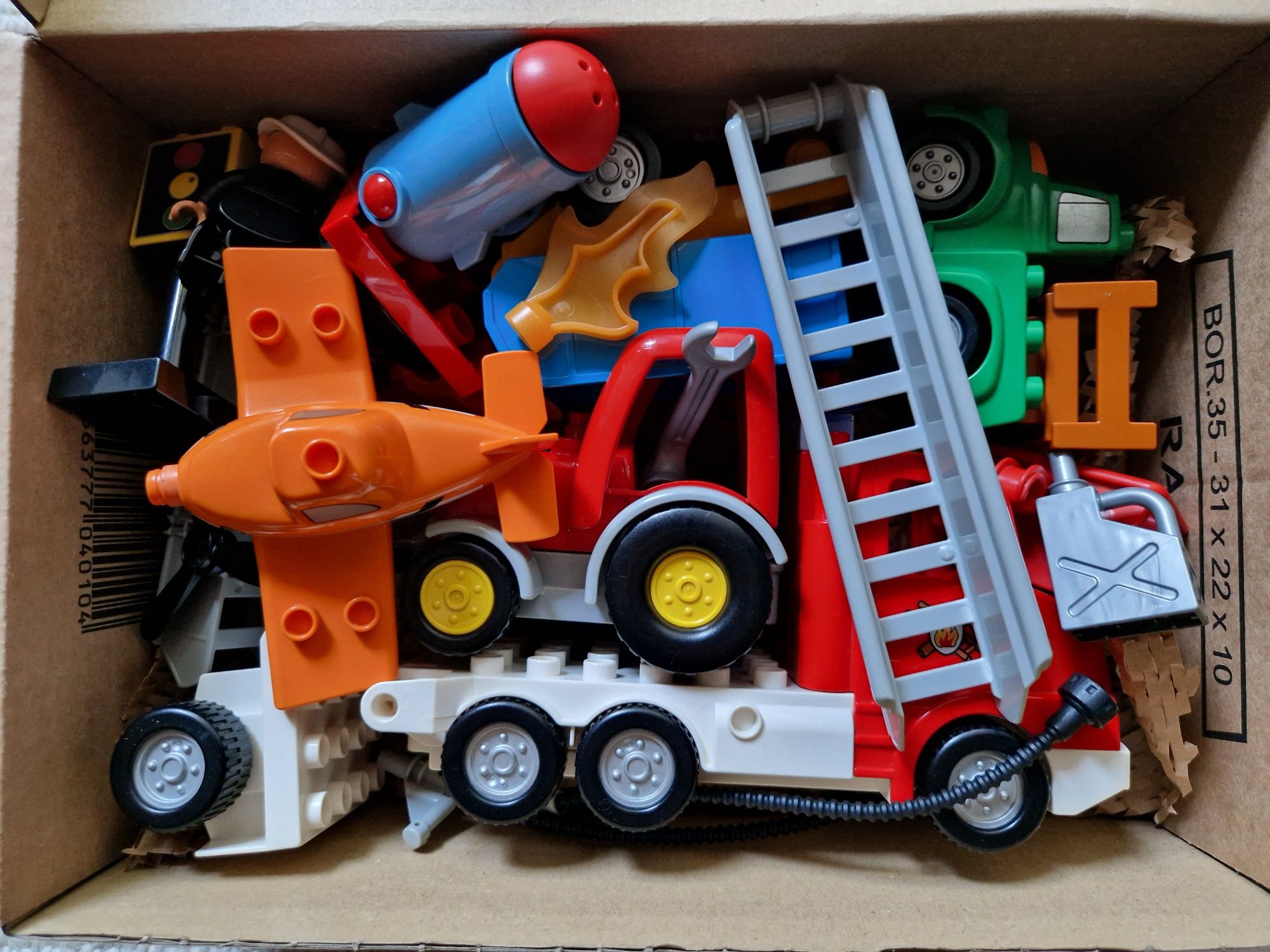 Klocki Lego Duplo pojazdy