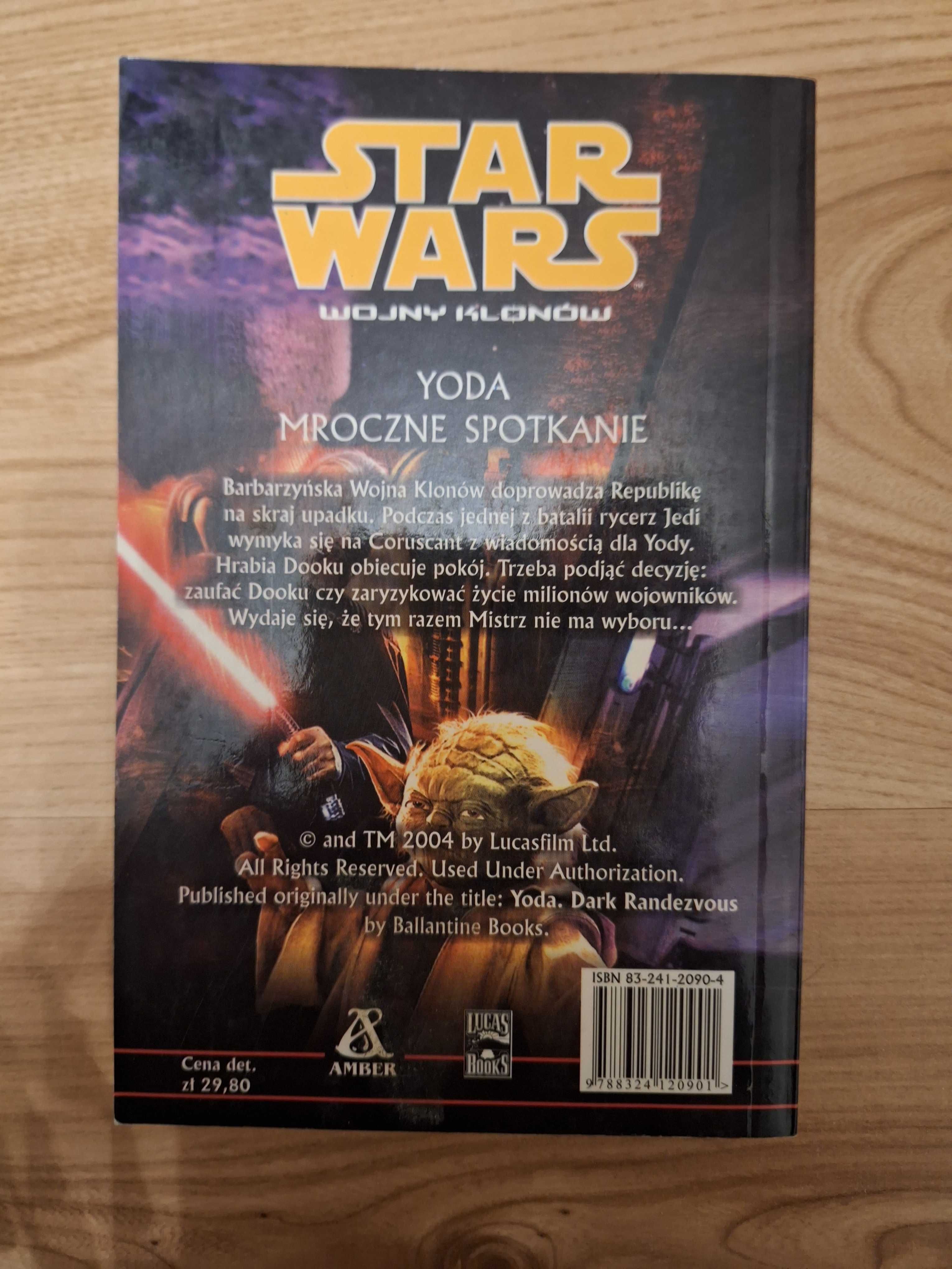 Star Wars "Wojny Klonów. Yoda. Mroczne Spotkanie" S. Stewart (duża)