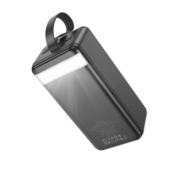 Повербанк зі швидкою зарядкою 22.5W HOCO J123C 60000mAh |3USB