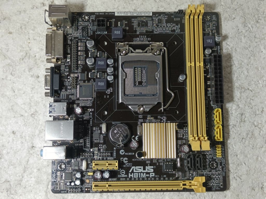Материнська плата ASUS H81M-P LGA1150 Mini ITX - під мікро збірки!