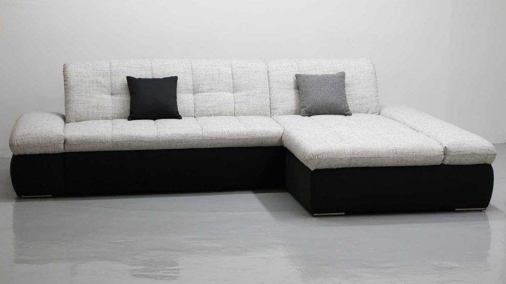 TMU Narożnik funkcjA spania tkania rozkładana rogówka salon sofA