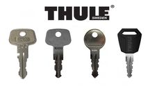 Ключі Thule Terra Hapro Modula усі номери для замків багажників боксів