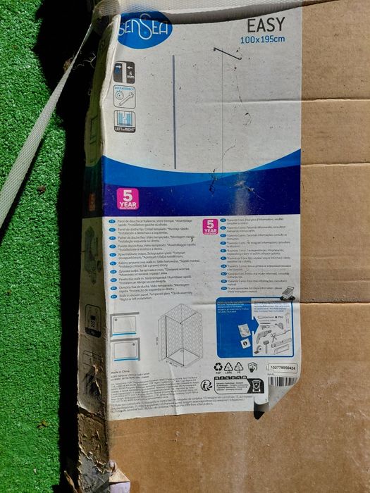 painel de duche fixo