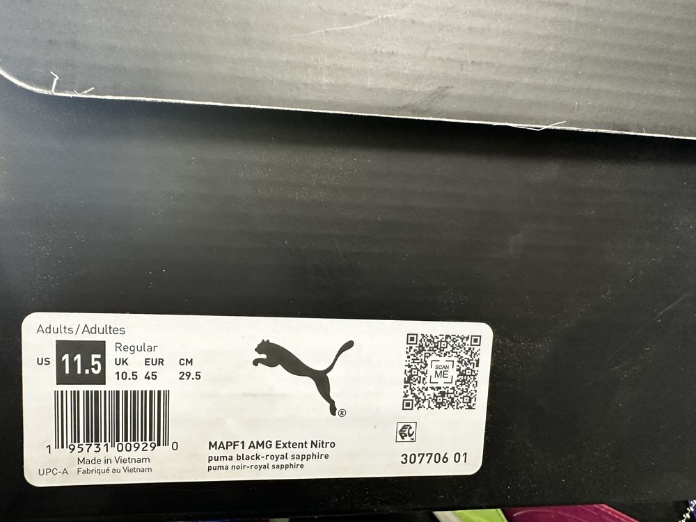Puma AMG кроссовки оригинал р.45-29,5см арт.30770601