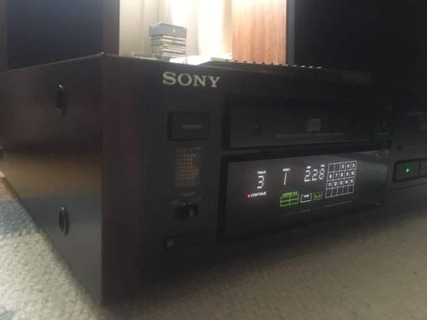 Sony CDP 55es CD odtwarzacz+pilot