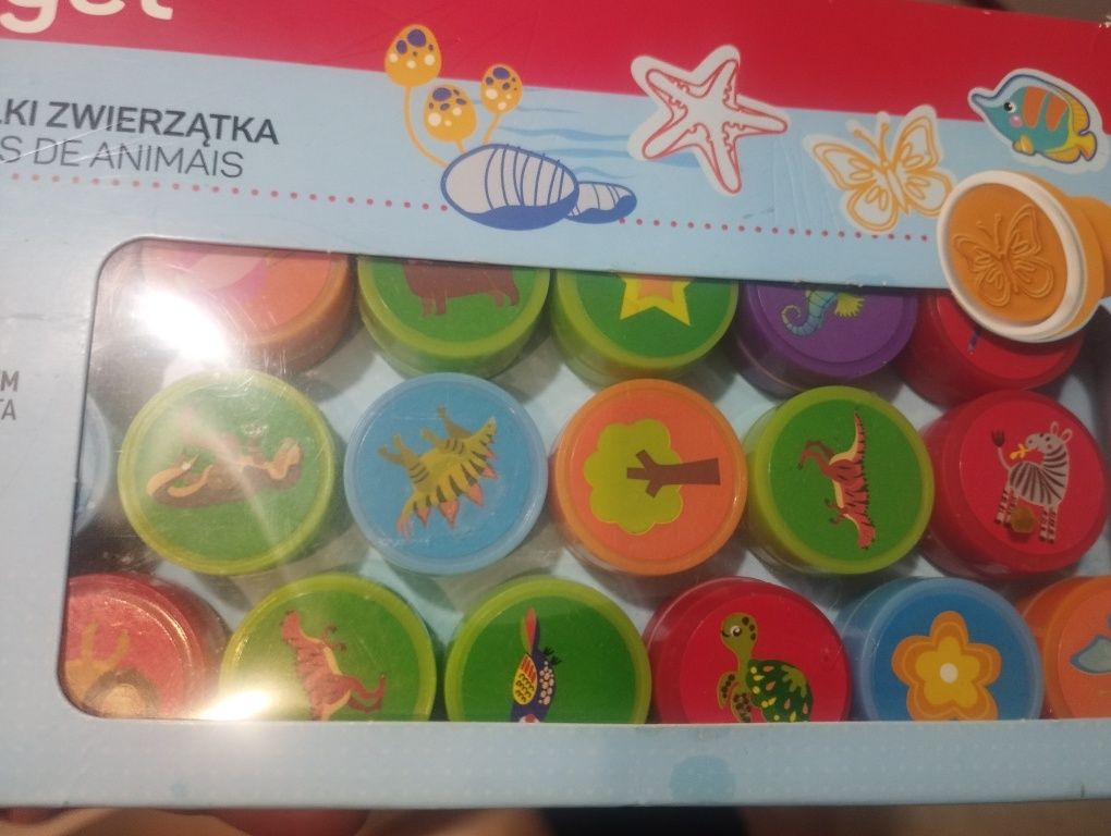 Pieczątki 3+ dla chłopca i dziewczynki
