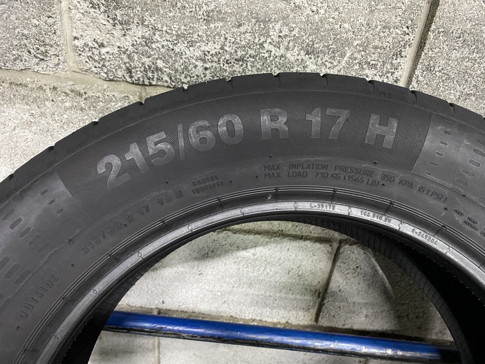 Літні шини 215/60 R17 (96H) CONTINENTAL