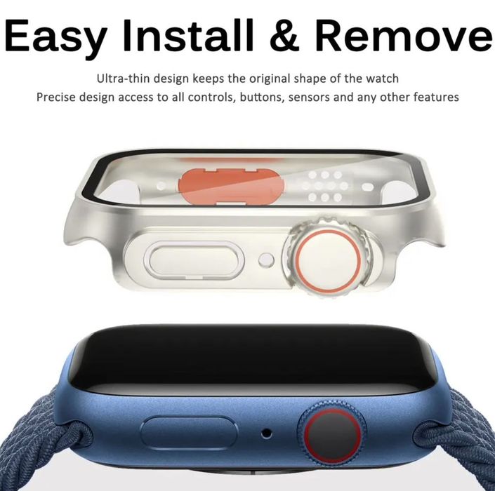 Чохол-бампер Apple Watch Series 1 2 3 4 5 6 SE під ULTRA чехол ультра