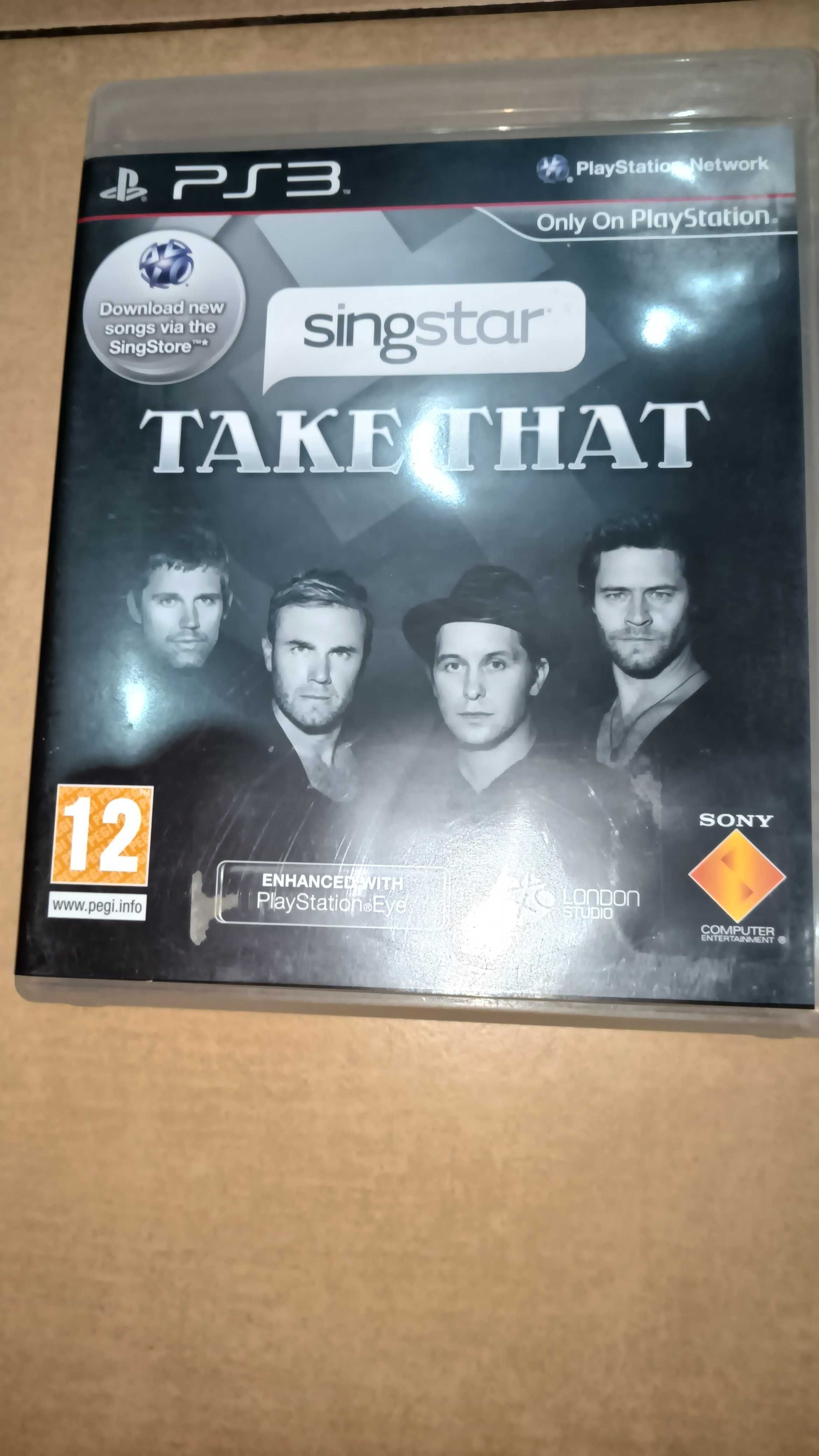 Singstar TakeThat -  oryginalna gra na PS3.